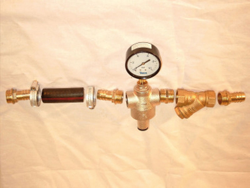 Handpumpe, Pumpenständer und Anschlussgarnitur - Bild 2